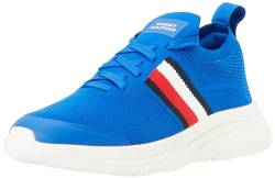 Tommy Hilfiger Herren Runner Sneaker Sportschuhe, Blau (Ultra Blue), 46 von Tommy Hilfiger