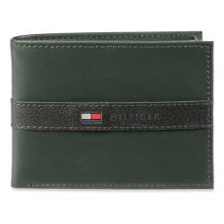 Tommy Hilfiger Herren SW-31TL22x062-olv Geldbörsen, Dunkelgrün, Einheitsgröße von Tommy Hilfiger