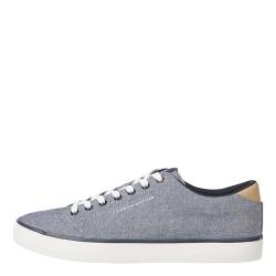 Tommy Hilfiger Herren Sneaker Schuhe, Blau (Desert Sky), 40 von Tommy Hilfiger