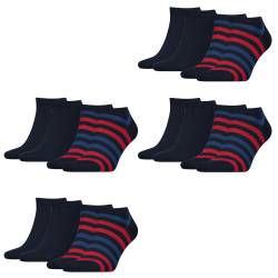 Tommy Hilfiger Herren Sneaker Socken DUO STRIPE Sport - 4er 6er 8er Multipack von Tommy Hilfiger