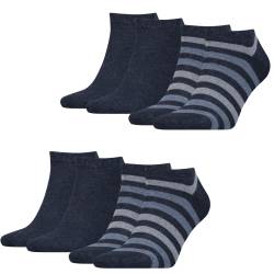 Tommy Hilfiger Herren Sneaker Socken DUO STRIPE Sport - 4er 6er 8er Multipack von Tommy Hilfiger