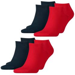 Tommy Hilfiger Herren Sneaker Socken FLAG Sport Baumwolle - 4er 6er 8er Multipack von Tommy Hilfiger