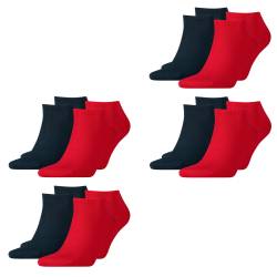 Tommy Hilfiger Herren Sneaker Socken FLAG Sport Baumwolle - 4er 6er 8er Multipack von Tommy Hilfiger