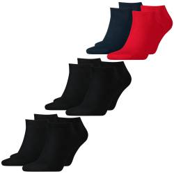 Tommy Hilfiger Herren Sneaker Socken FLAG Sport Baumwolle - 4er 6er 8er Multipack von Tommy Hilfiger