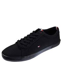 Tommy Hilfiger Herren Sneakers H2285Arlow 1D, Schwarz (Black), 40 von Tommy Hilfiger