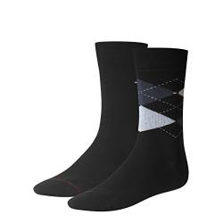 Tommy Hilfiger Herren Socken Check 4er Pack von Tommy Hilfiger