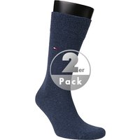 Tommy Hilfiger Herren Socken blau Baumwolle unifarben von Tommy Hilfiger