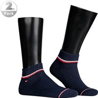 Tommy Hilfiger Herren Socken blau Baumwolle unifarben von Tommy Hilfiger