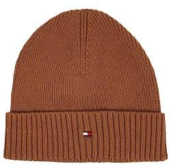 Tommy Hilfiger Herren Strickmütze Essential Wintermütze, Braun (Desert Khaki), Onesize von Tommy Hilfiger