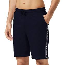 Tommy Hilfiger Herren Sweatshorts Kurz, Blau (Navy Blazer), L von Tommy Hilfiger