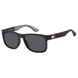 Tommy Hilfiger Herren TH 1556/S Sonnenbrille, Schwarz (BLACKGREY), 56 von Tommy Hilfiger