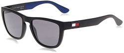 Tommy Hilfiger Herren TH 1557/S Sonnenbrille, Schwarz (MTT Black), 54 von Tommy Hilfiger