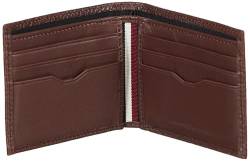 Tommy Hilfiger Herren TH Central Mini CC Wallet AM0AM11854 Geldbörsen, Braun (Dark Chestnut) von Tommy Hilfiger