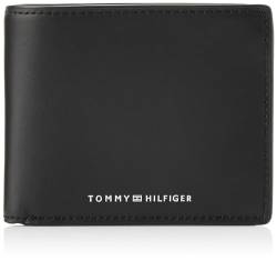 Tommy Hilfiger Herren TH SPW Leather CC and Coin AM0AM11871 Geldbörsen, Schwarz (Black) von Tommy Hilfiger