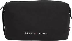 Tommy Hilfiger Herren TH Skyline WASHBAG AM0AM11861 Andere SLG (kleine Lederwaren), Schwarz (Black) von Tommy Hilfiger