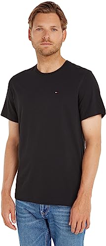 Tommy Hilfiger Herren Tjm Xslim Jersey Tee Dm0dm04411 Langarmhemd, Schwarz (Tommy Black), XXL EU von Tommy Hilfiger