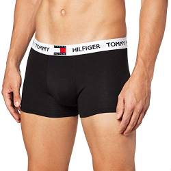 Tommy Hilfiger Herren Trunk 810 Retroshorts, Pvh Black, S von Tommy Hilfiger