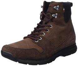 Tommy Hilfiger Herren WARM Outdoor Retro Mix Boot FM0FM04206 Mittelhohe Stiefel, Braun (Cocoa), 41 EU von Tommy Hilfiger