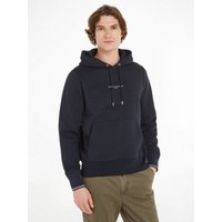 Tommy Hilfiger Hoodie TOMMY LOGO TIPPED HOODY Tommy-Tape innen am Ausschnitt, Flag-Stickerei am Ärmel von Tommy Hilfiger