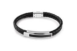 Tommy Hilfiger Jewelry Armband für Herren aus Leder Schwarz - 2790357 von Tommy Hilfiger