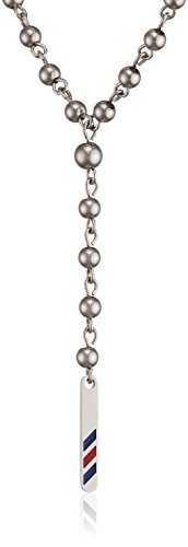 Tommy Hilfiger Jewelry Damen-Kette ohne Anhänger Classic Signature Edelstahl Emaille 52 cm - 2700794 von Tommy Hilfiger