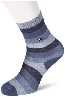 Tommy Hilfiger Kinder Classic Socken, Marineblau, 23/26 (6er Pack) von Tommy Hilfiger