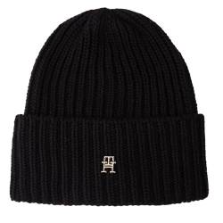 Tommy Hilfiger LIMITLESS CHIC BEANIE, schwarz(bdsblack), Gr. * von Tommy Hilfiger