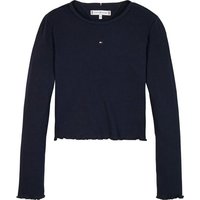 Tommy Hilfiger Langarmshirt ESSENTIAL RIB TOP L/S in leichter Rippenstruktur von Tommy Hilfiger