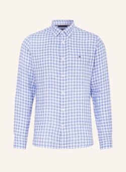 Tommy Hilfiger Leinenhemd Slim Fit blau von Tommy Hilfiger