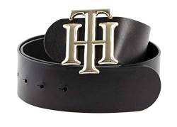 Tommy Hilfiger Logo High Waist Belt W80 Black von Tommy Hilfiger