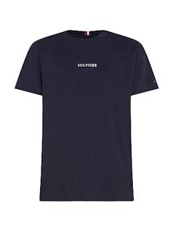 Tommy Hilfiger MONOTYPE SMALL CHEST PLACEMENT, blau(dwblue (5)), Gr. L von Tommy Hilfiger