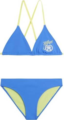 Tommy Hilfiger Mädchen Bikini Triangle Bikini-Set, Blau (Blue Spell), 14-16 Jahre von Tommy Hilfiger