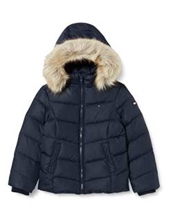 Tommy Hilfiger Mädchen Essential DOWN Jacket 980 Daunenmantel, Desert Sky, 24 Monate (92) von Tommy Hilfiger