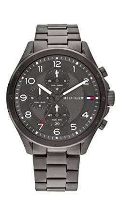 Tommy Hilfiger Multi Zifferblatt Quarz Uhr für Herren mit Rotguss Edelstahlarmband - 1792008 von Tommy Hilfiger