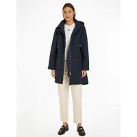 Tommy Hilfiger Parka ESSENTIAL COTTON BLEND PARKA mit Sturmriegel hinten von Tommy Hilfiger