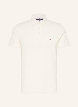 Tommy Hilfiger Piqué-Poloshirt Slim Fit weiss von Tommy Hilfiger