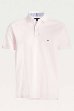 Tommy Hilfiger Regular Fit Poloshirt Kurzarm pink von Tommy Hilfiger