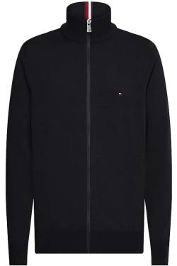 Tommy Hilfiger Regular Fit Weste schwarz, Einfarbig von Tommy Hilfiger