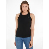 Tommy Hilfiger Ripptanktop SLIM 5X2 RIB TANK TOP NS trägerloses elastisches Ripptop, Rundhals, Stapelpiece, schwer von Tommy Hilfiger