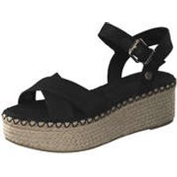 Tommy Hilfiger Shiny Touches Flatform Wedge Damen schwarz|schwarz|schwarz|schwarz von Tommy Hilfiger