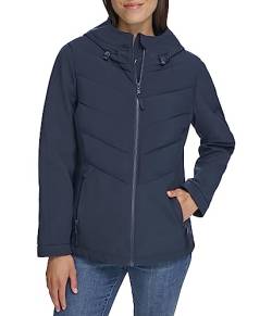 Tommy Hilfiger Sportliche, wetterfeste Damenjacke, Marineblau, S von Tommy Hilfiger