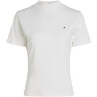 Tommy Hilfiger Stehkragenshirt NEW CODY SLIM CROP MOCK-NK mit Logostickerei von Tommy Hilfiger