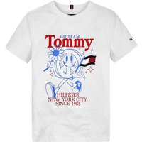 Tommy Hilfiger T-Shirt FUN TEE S/S Baby bis 2 Jahre, mit großem Frontprint von Tommy Hilfiger