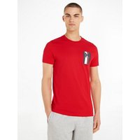 Tommy Hilfiger T-Shirt H EMBLEM TEE mit gedrucktem Logo von Tommy Hilfiger