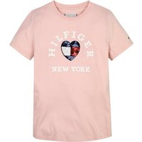 Tommy Hilfiger T-Shirt HILFIGER SEQUINS TEE S/S Baby bis 2 Jahre von Tommy Hilfiger