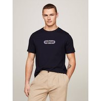 Tommy Hilfiger T-Shirt HILFIGER TRACK GRAPHIC TEE mit grafischem Logo von Tommy Hilfiger