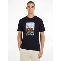 Tommy Hilfiger T-Shirt LANDSCAPE GRAPHIC TEE von Tommy Hilfiger