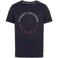 Tommy Hilfiger T-Shirt MONOTYPE ROUNDLE TEE von Tommy Hilfiger