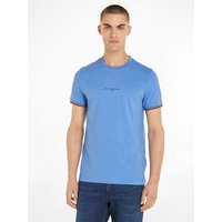 Tommy Hilfiger T-Shirt TOMMY LOGO TIPPED TEE von Tommy Hilfiger