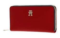 Tommy Hilfiger TH Essential SC Zip Around Corp Wallet L Fierce Red von Tommy Hilfiger